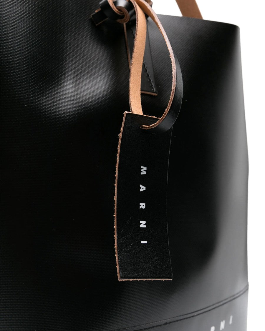 Marni Black Shopping Bag With Tag