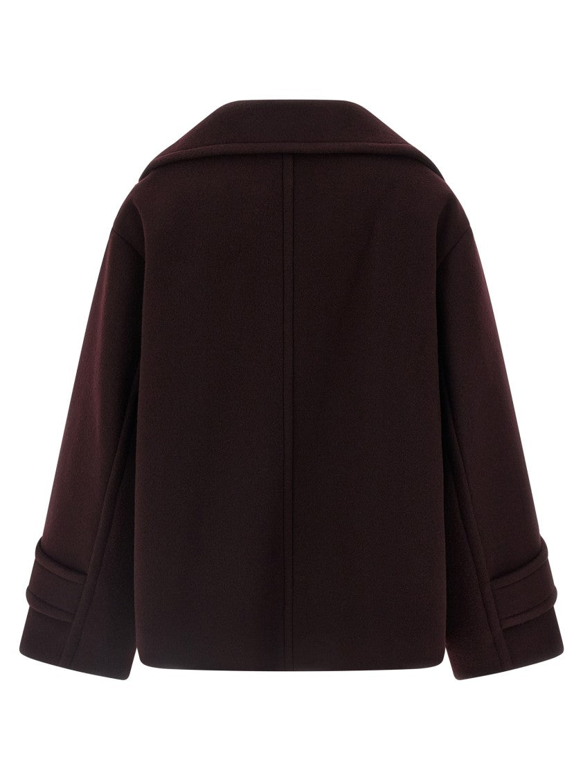 Chloé Double-Breasted Short Coat