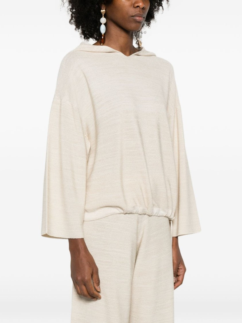 Fabiana Filippi Relaxed-Fit Top With Three-Quarter Sleeves