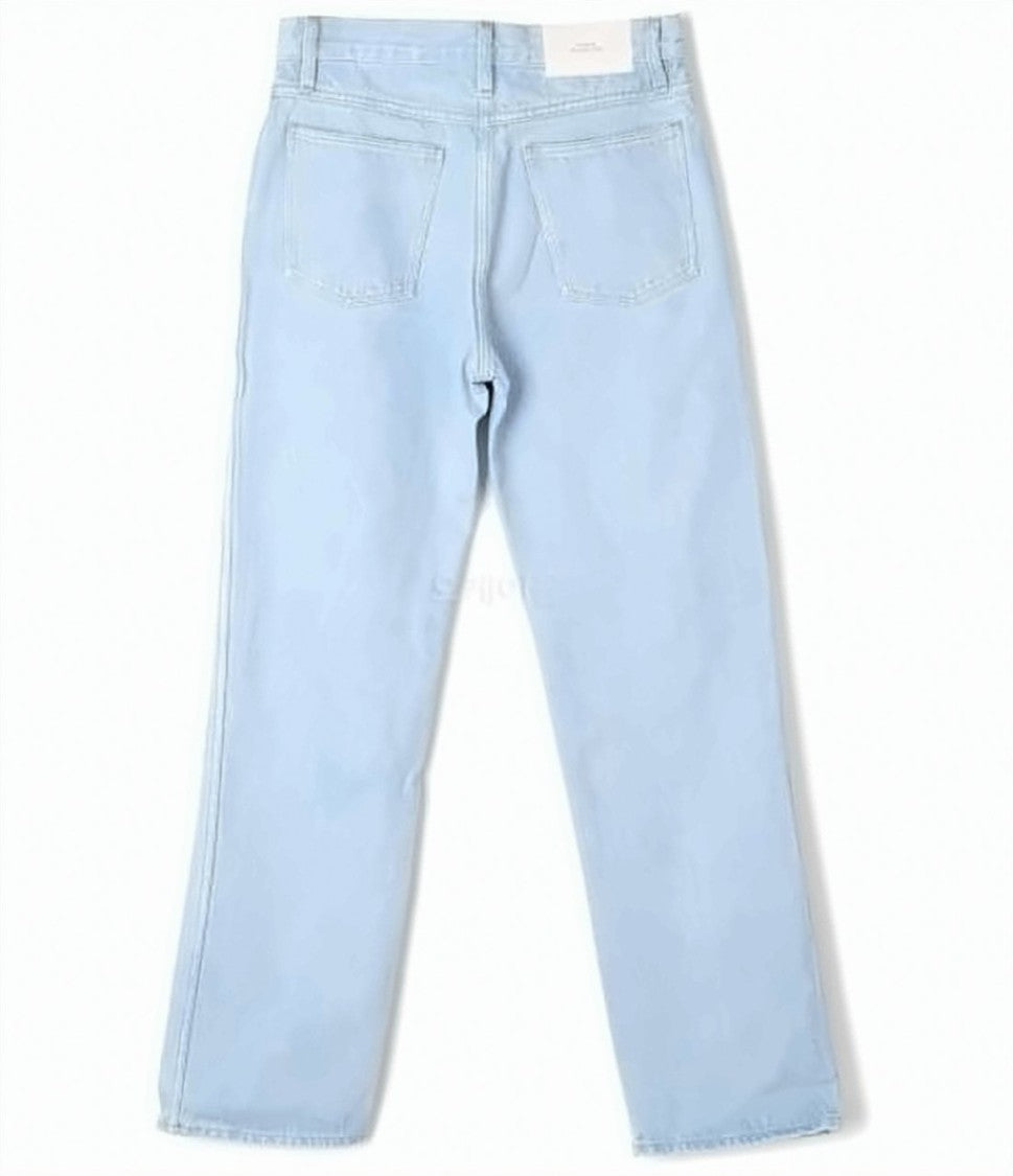Studio Nicholson Light Wash Straight-Leg Denim Trousers