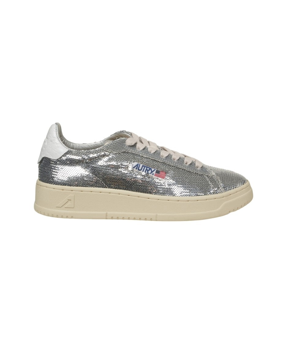Autry Medalist Low' Sequined Sneakers