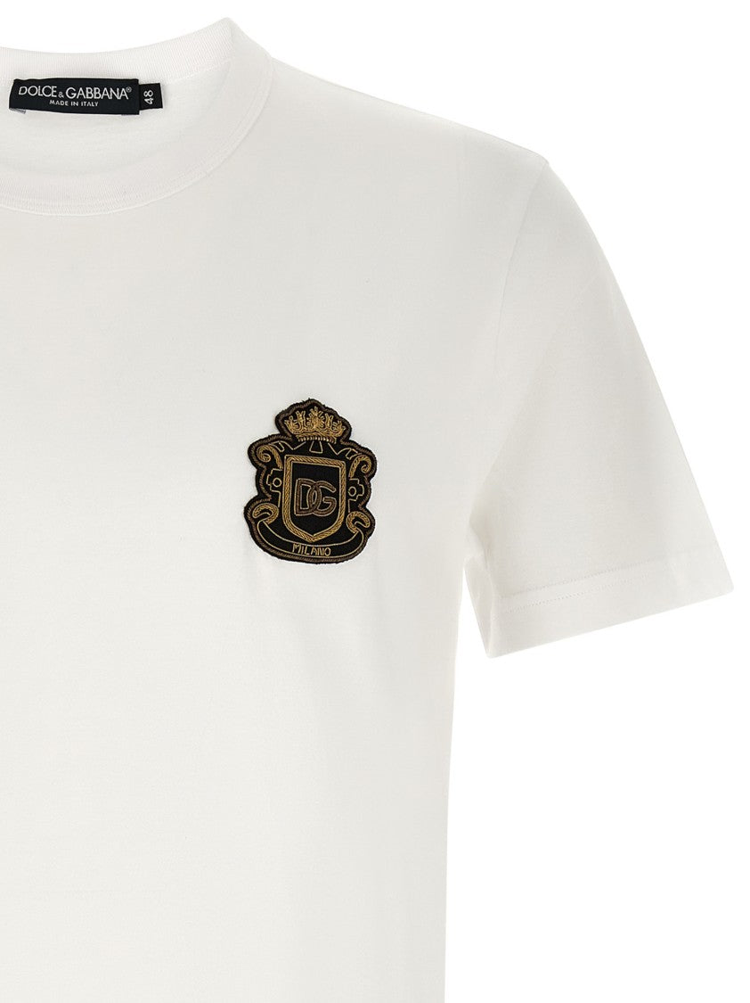 Dolce & Gabbana Heraldic Patch T-Shirt