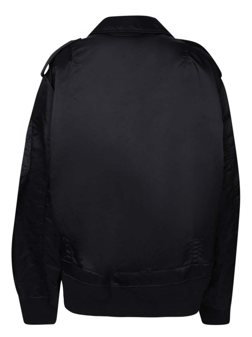 Sacai Black Nylon Jacket