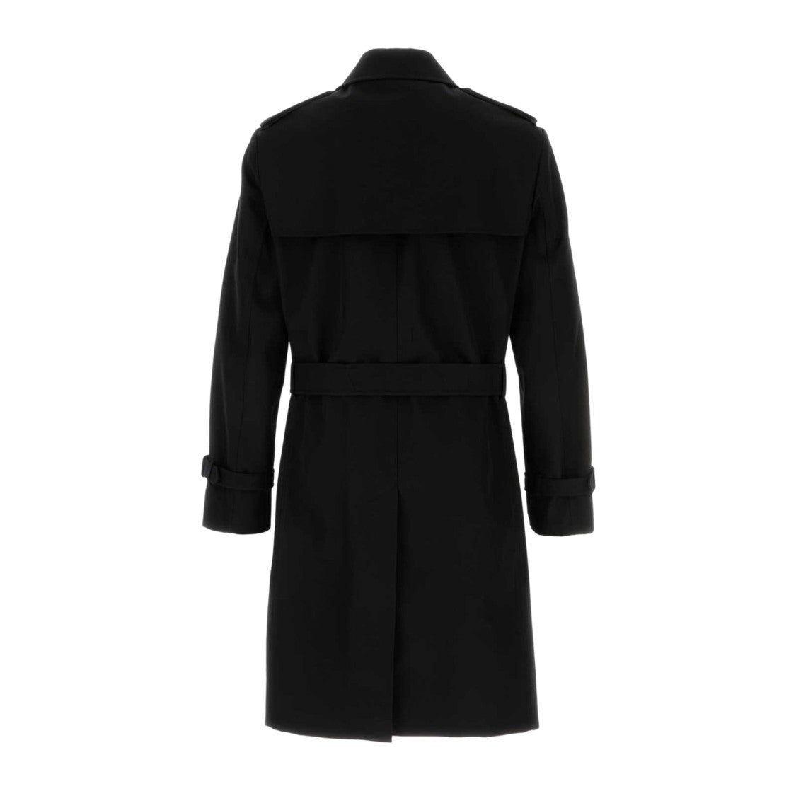 Burberry Tailored Black Jacket With Double-Breasted Front