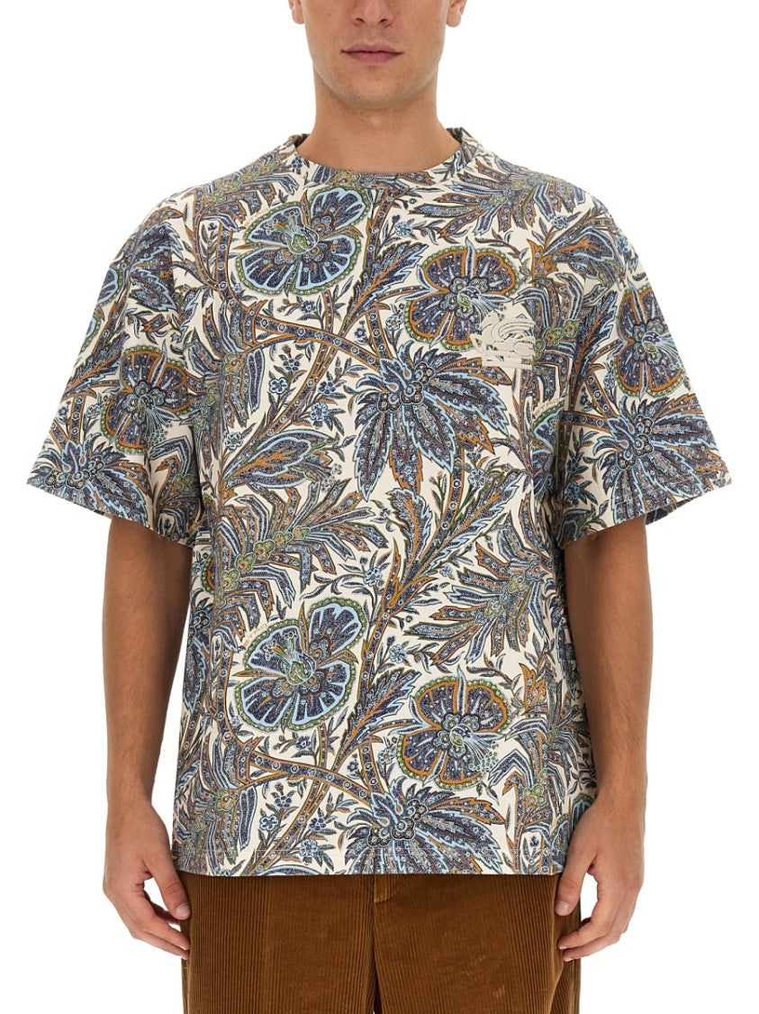 Etro Floral Print T-Shirt