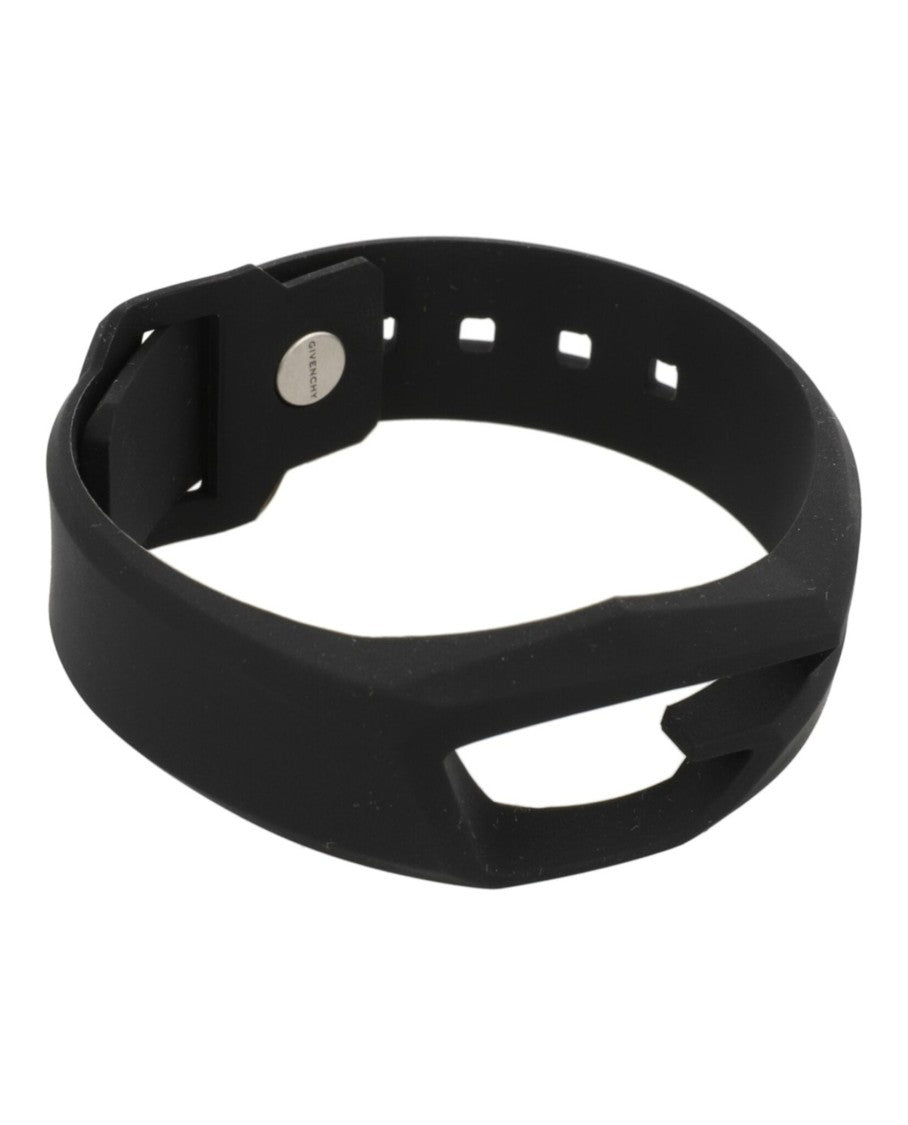 Givenchy Giv Cut Silicone Bracelet