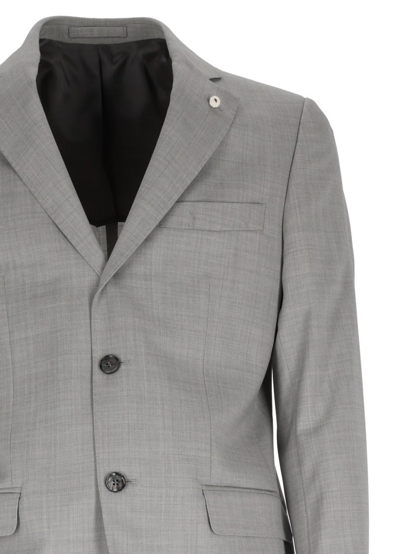 Brando-Lubiam Grey Check Suit