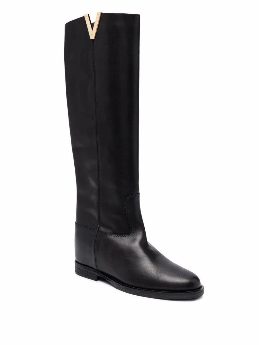 Via Roma 15 2568 Tall Black Boots