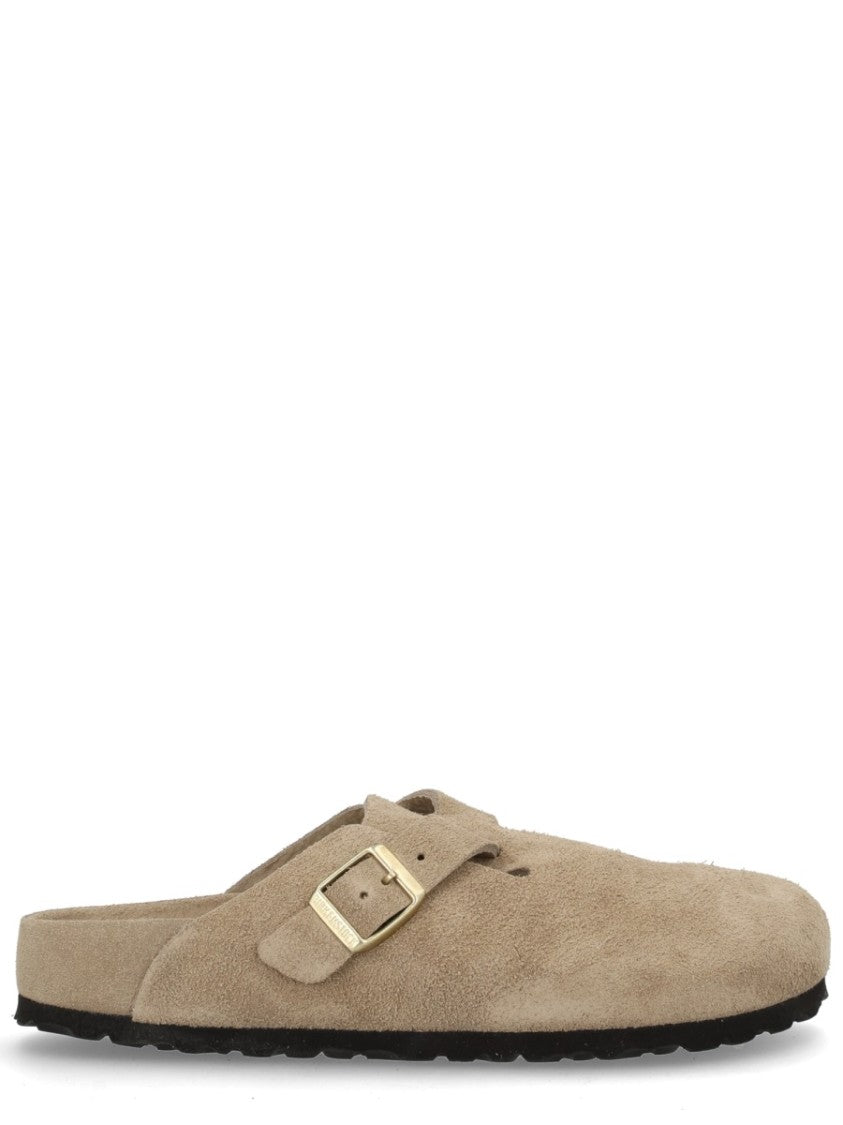 Birkenstock Boston Suede Closed Toe Sandals