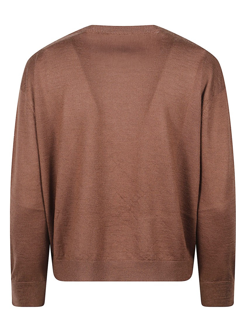 Be You Cropped Knit Top With Round Neckline