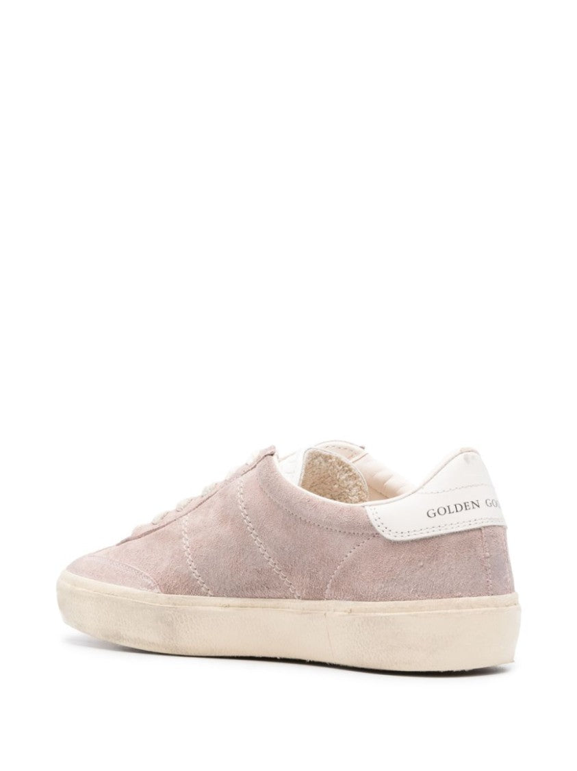 Golden Goose Calf Suede Low-Top Sneakers