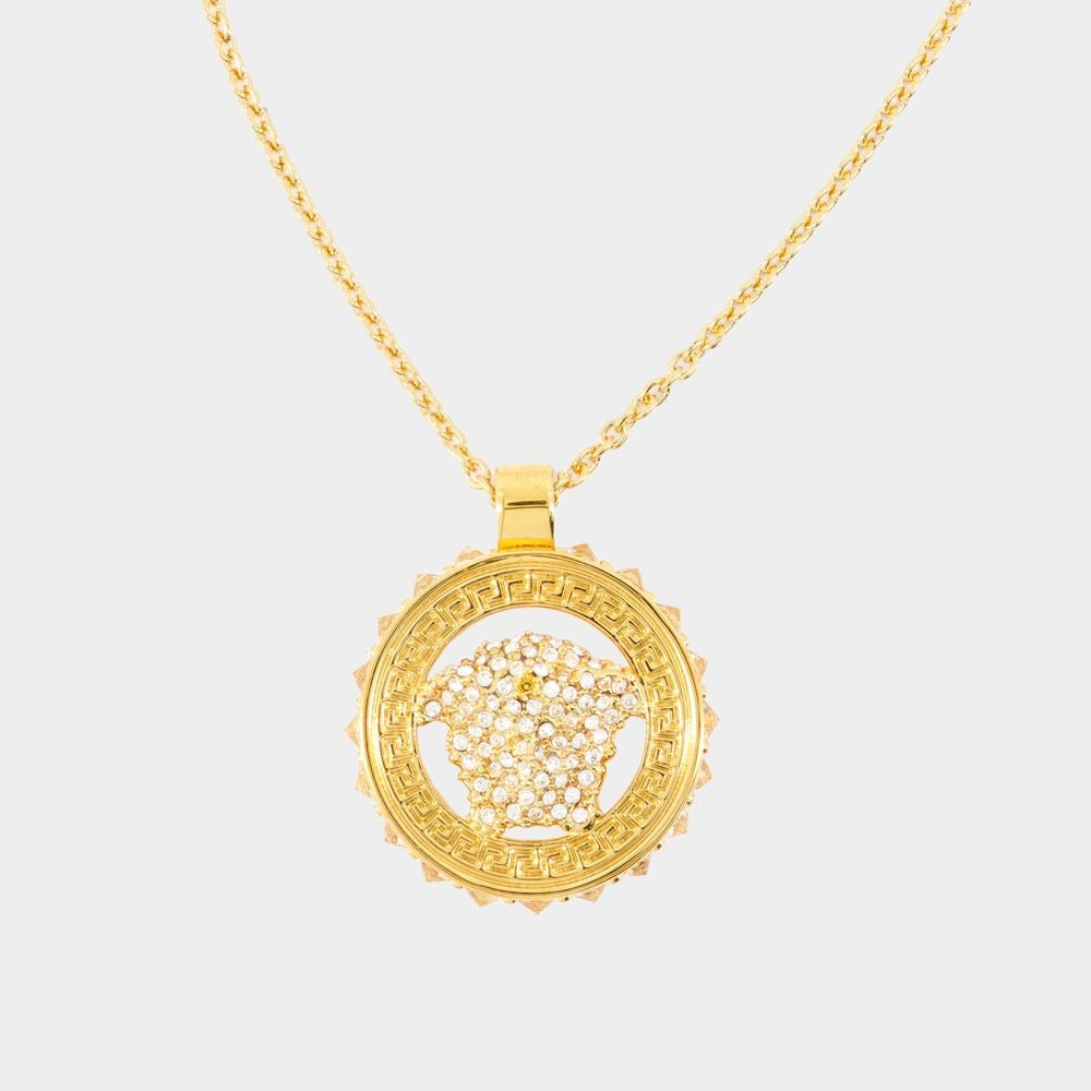 Versace Necklace - Metal - Gold