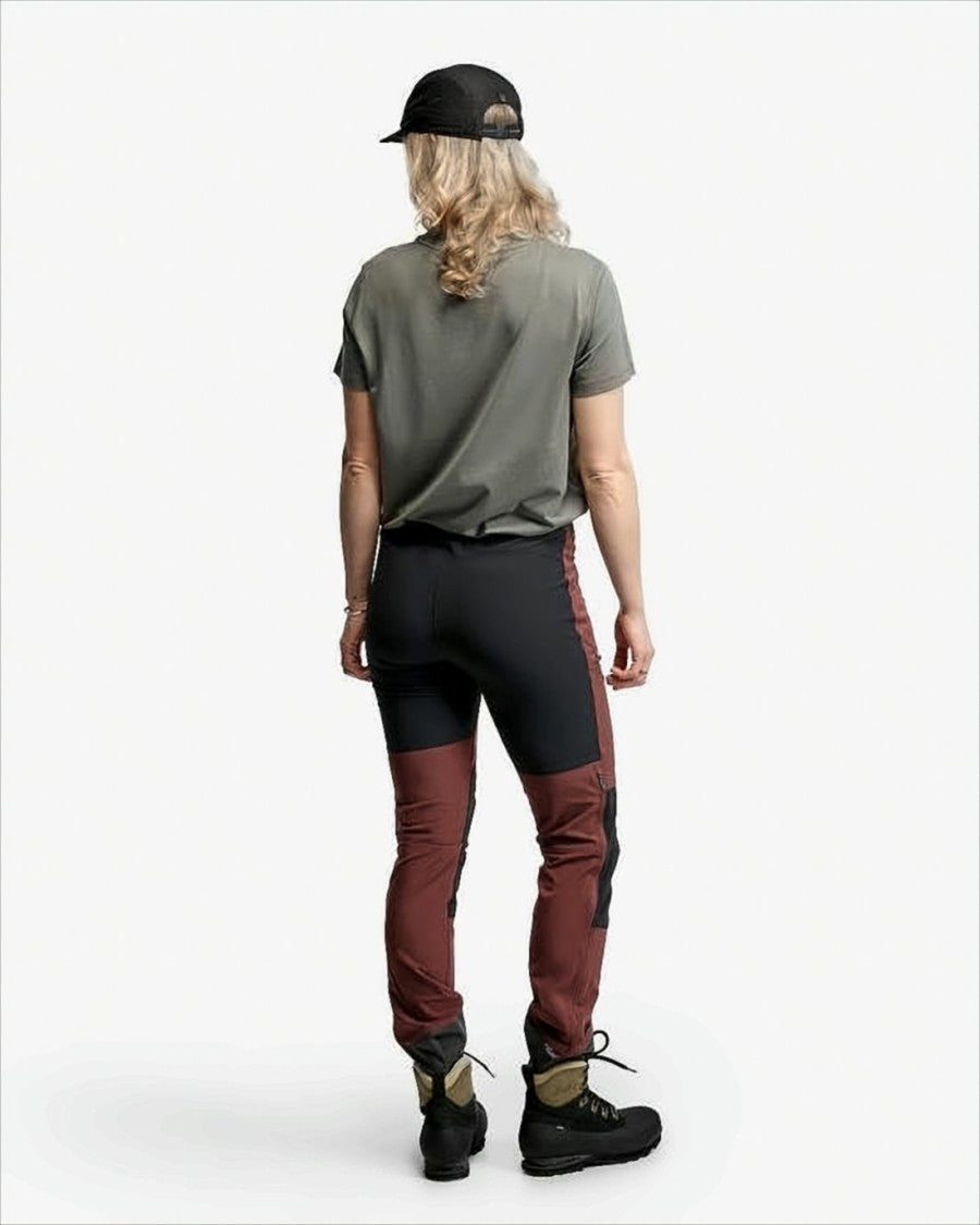 Lundhags Two-Tone Straight Pants With Zippered Pockets