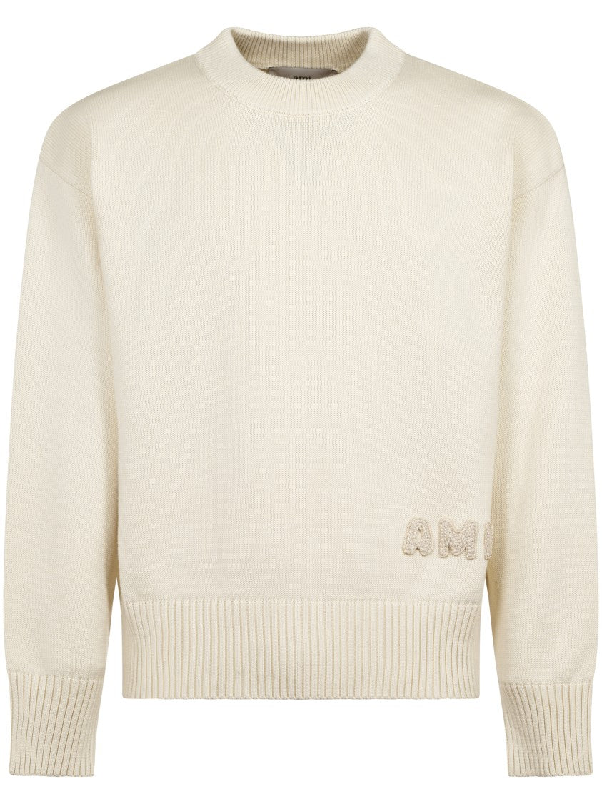 Ami Relaxed Fit Crewneck Sweater