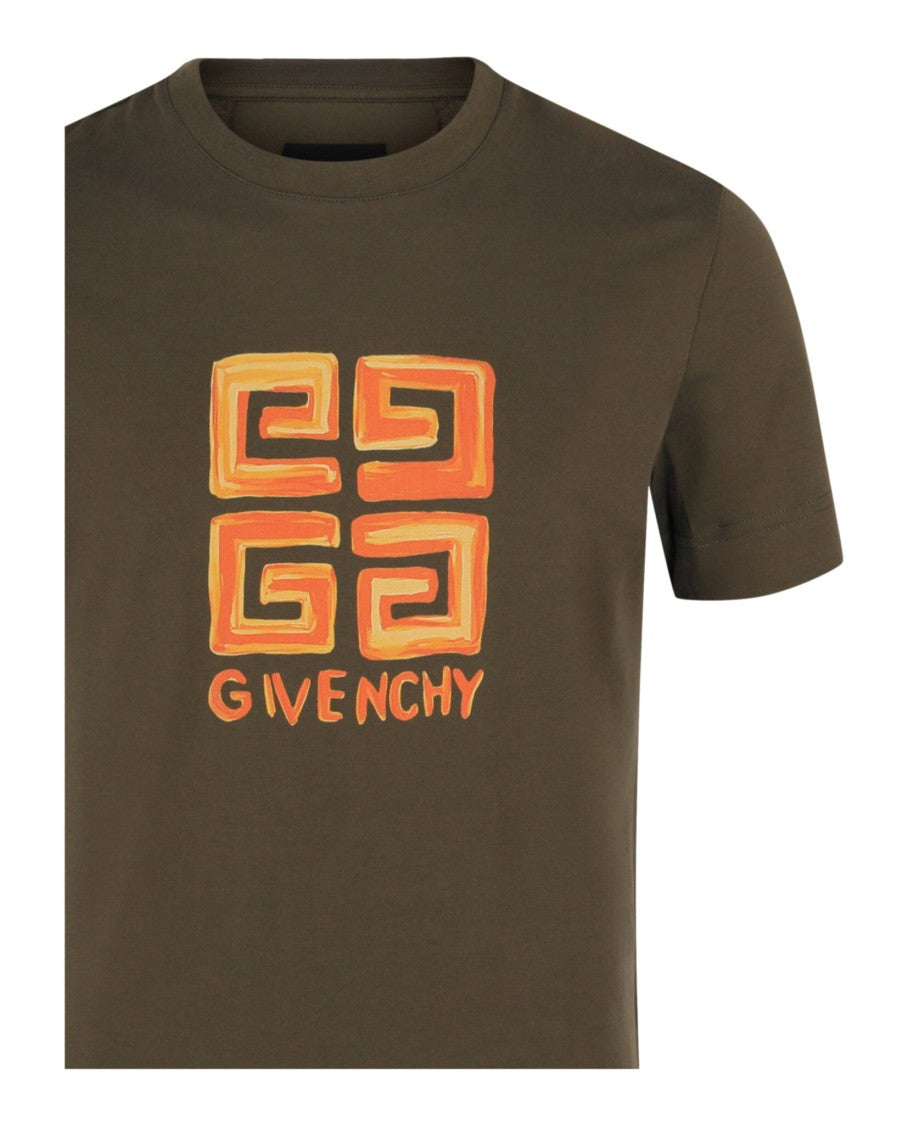 Givenchy 4G Logo Slim Fit T-Shirt