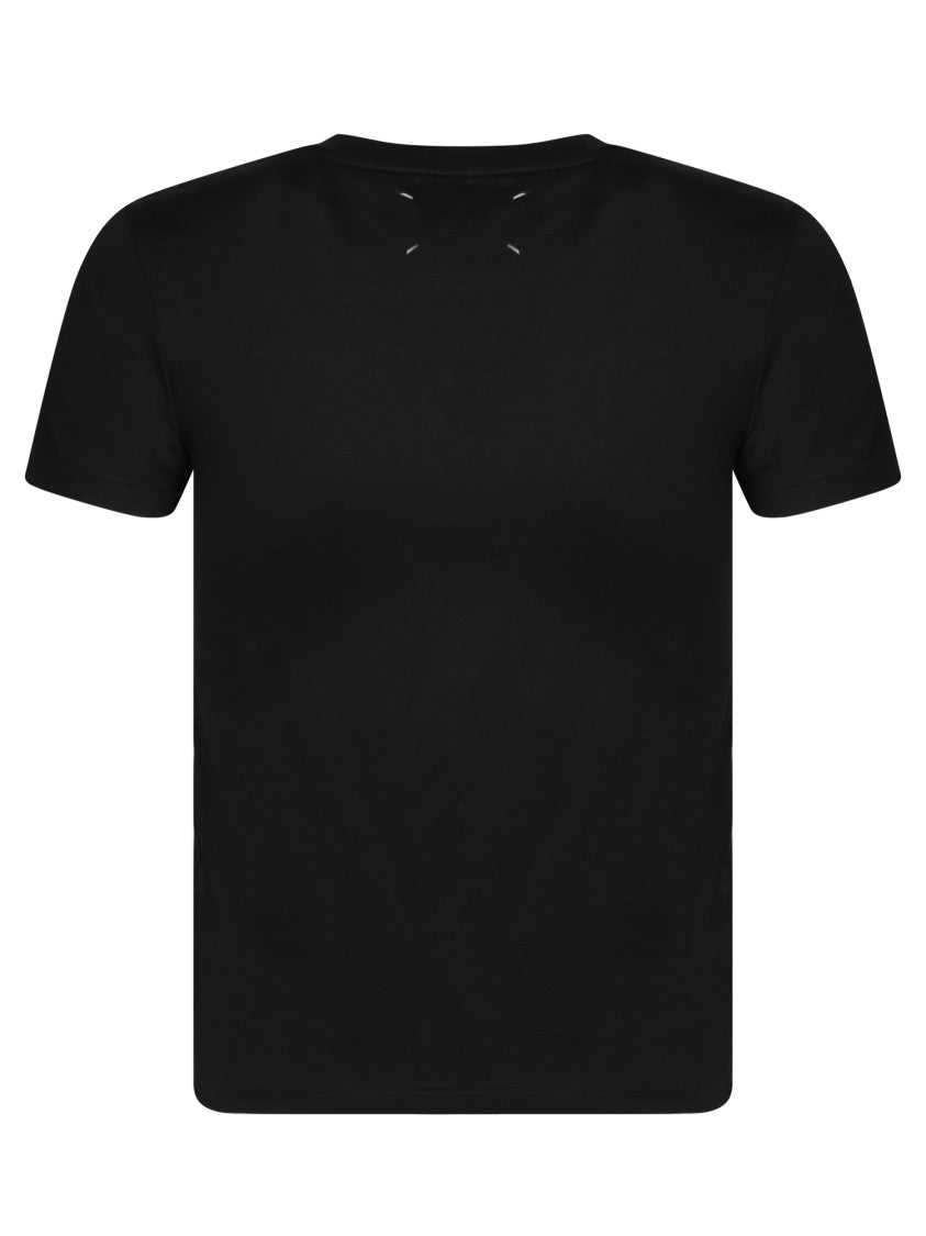 Maison Margiela Black Cotton T-Shirts