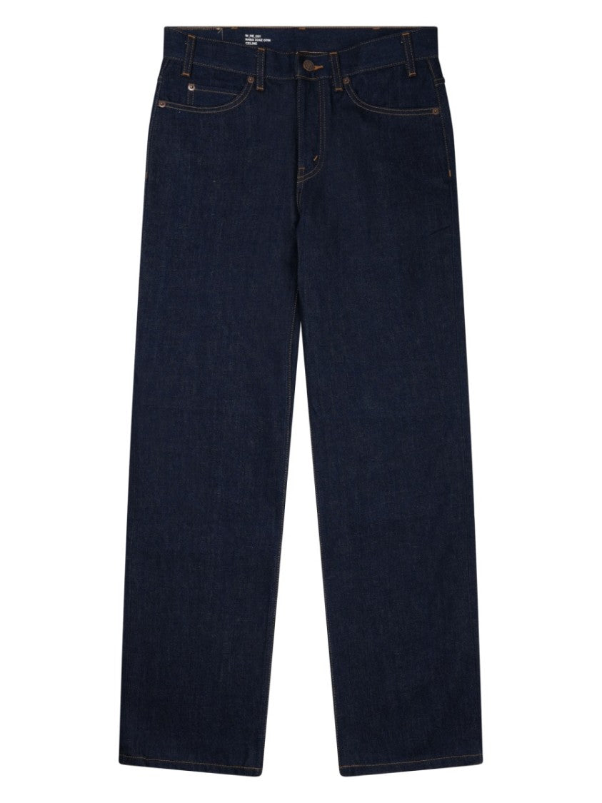Celine Francoise Cotton Made In Italy Jeans