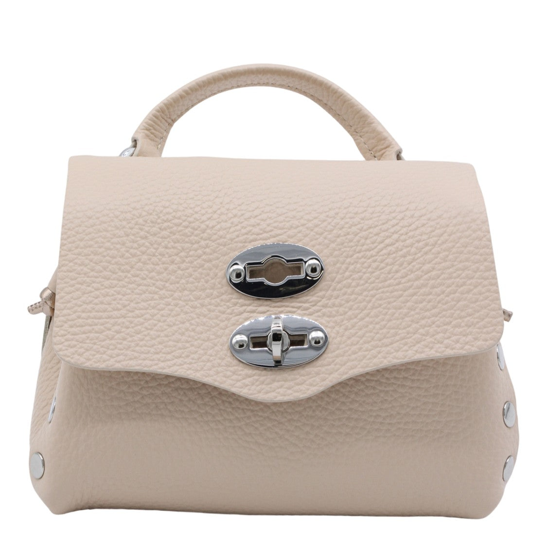 Zanellato Structured Handbag With Pebbled Texture