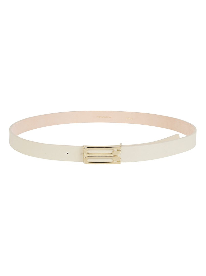 Victoria Beckham Dorian Regular Frame Smooth Calf Leather Belt