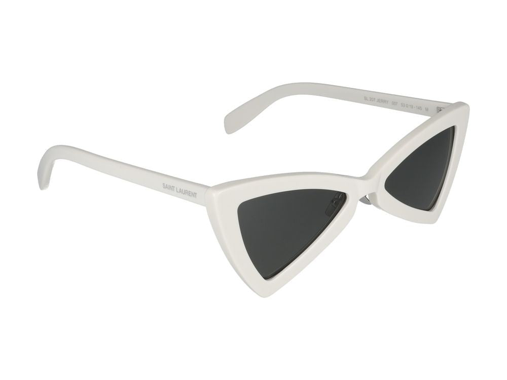 Saint Laurent Sunglasses Sl 207 Jerry 007 White Grey 53/19/145