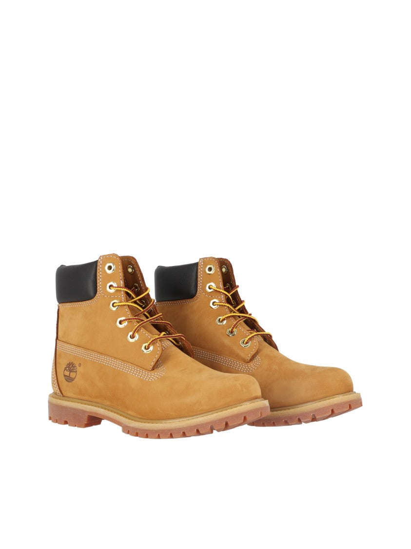 Timberland Wheat Premium 6-Inch Waterproof Lace-Up Boots