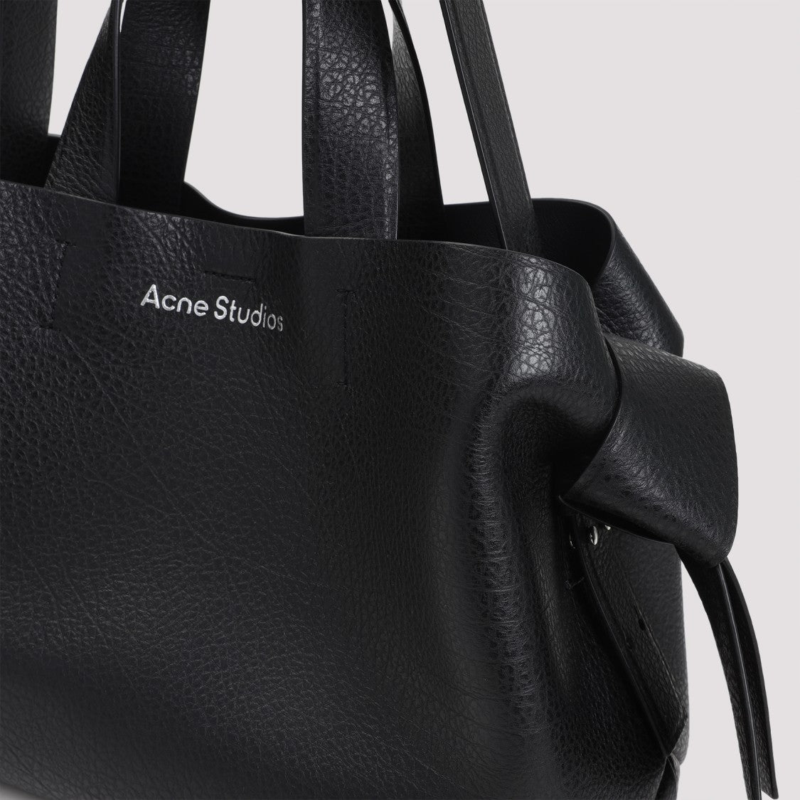 Acne Studios Textured Grained Leather Shoulder Bag