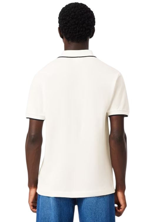 Lacoste Classic Fit White Polo Shirt