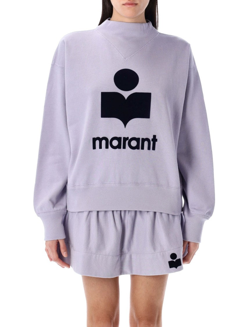 Isabel Marant Étoile Relaxed-Fit Cotton Blend Moby Sweatshirt