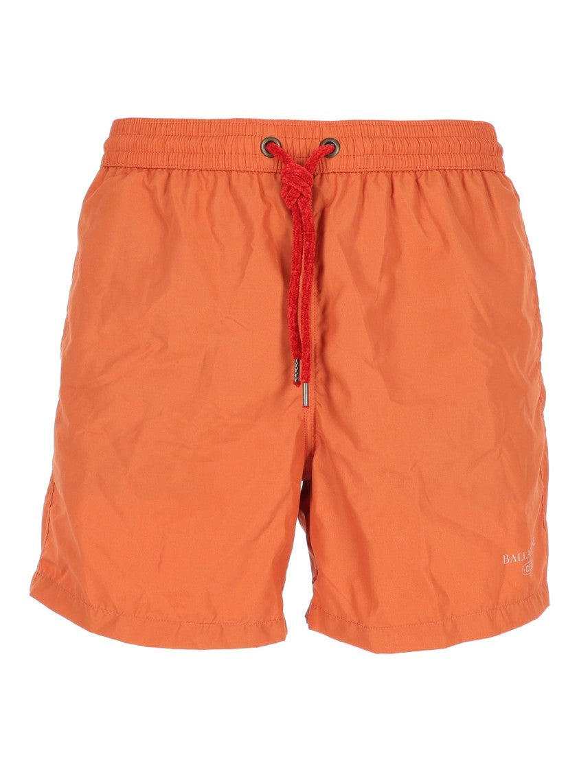 Ballantyne Orange Drawstring Pocket Swimwear
