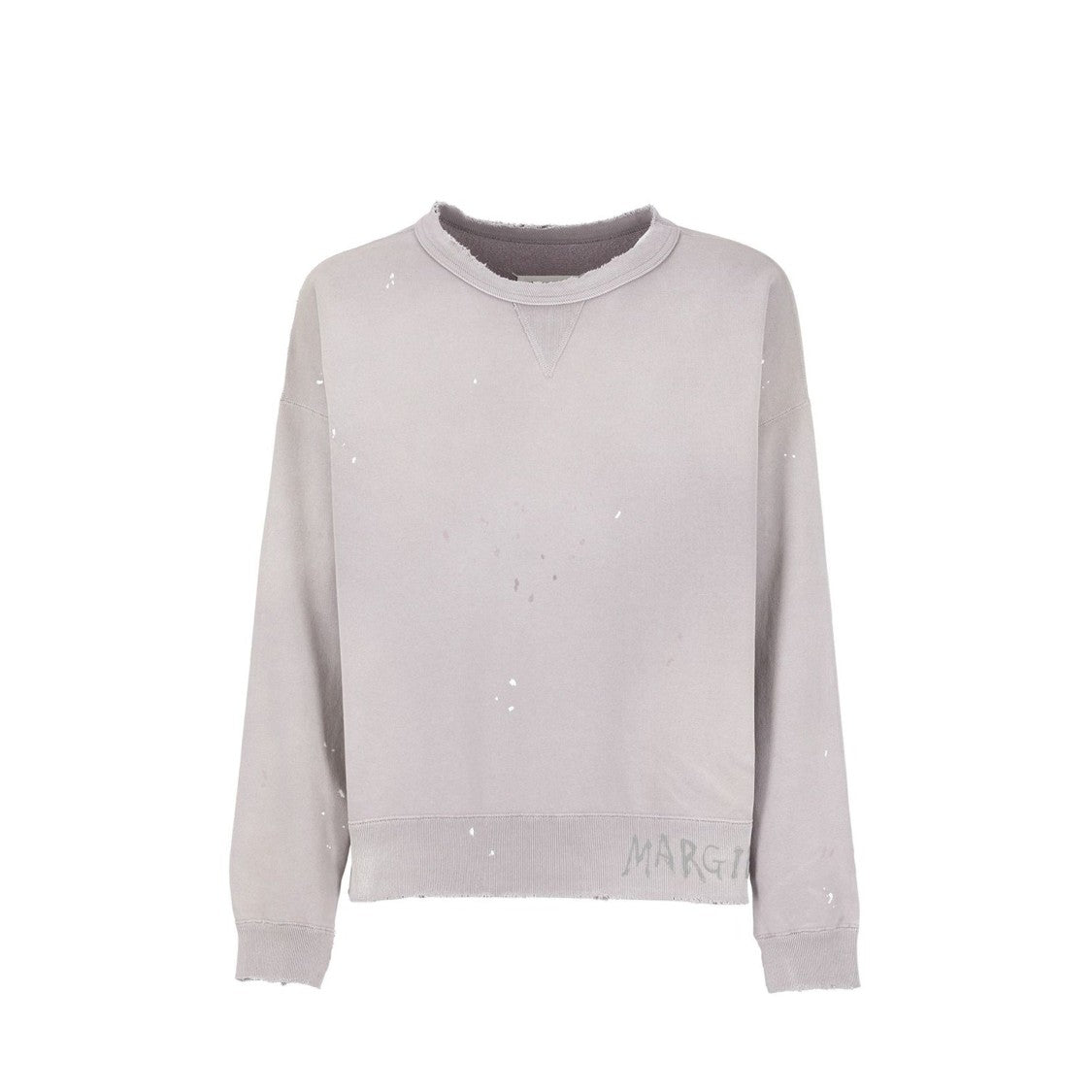 Maison Margiela Lilac 100% Cotton Sweatshirt