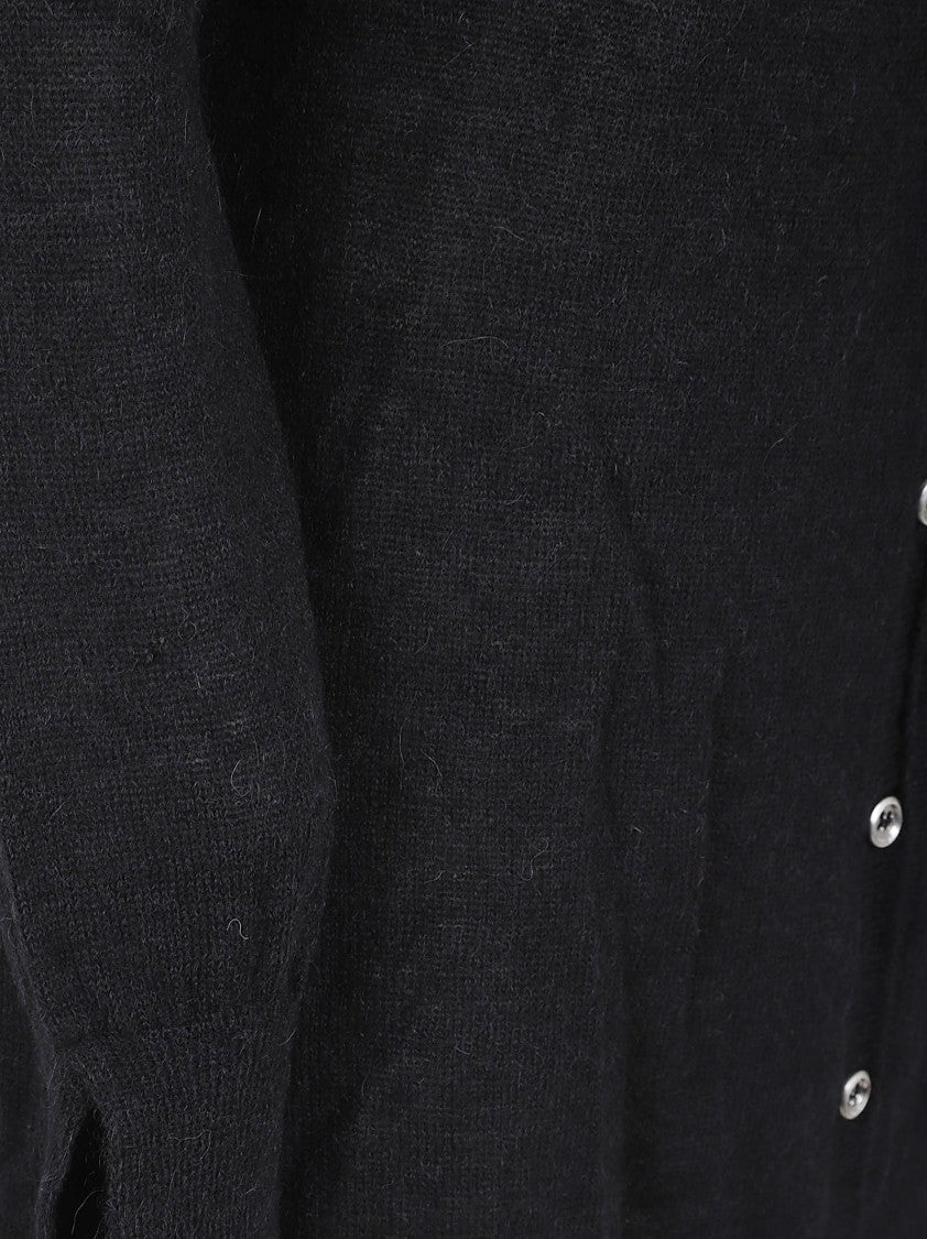 Pinko Button-Up Cardigan With Classic Collar