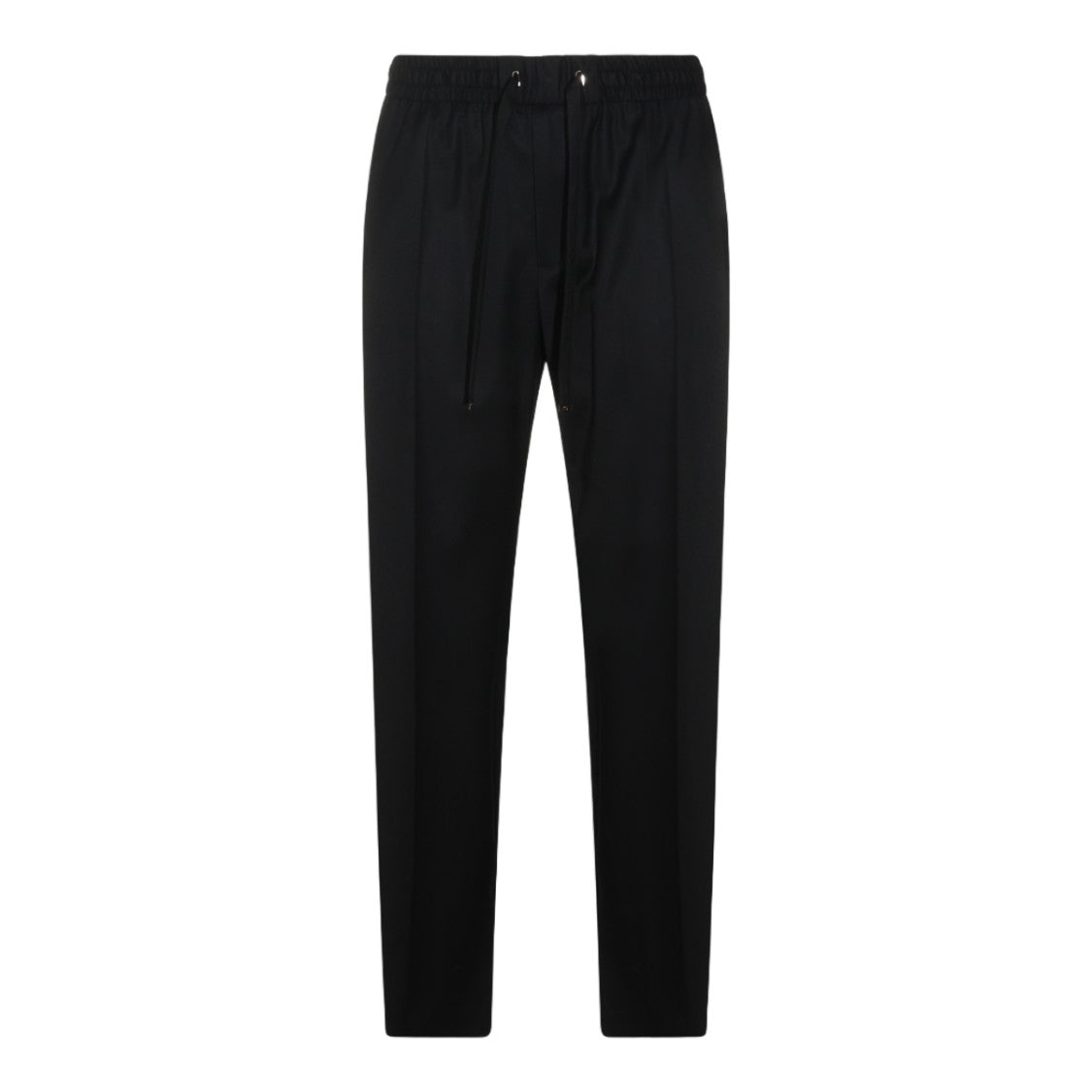 Dolce & Gabbana Black Refined Tailored Straight-Leg Pants