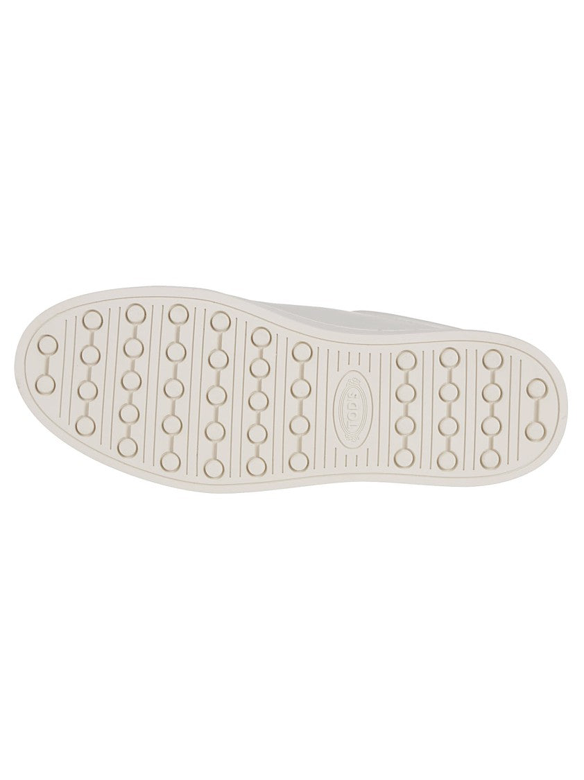 Tod's Cassetta 04 White Leather Sneakers