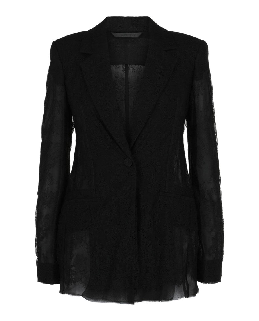 Givenchy Floral Lace Blazer