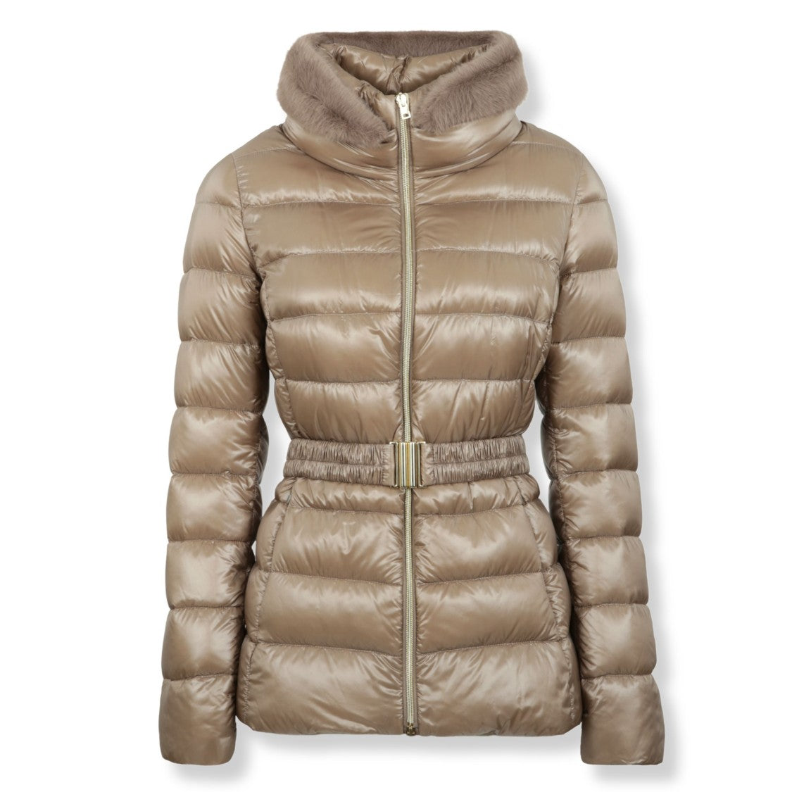 Herno Tailored Short Coat With Classic Collar