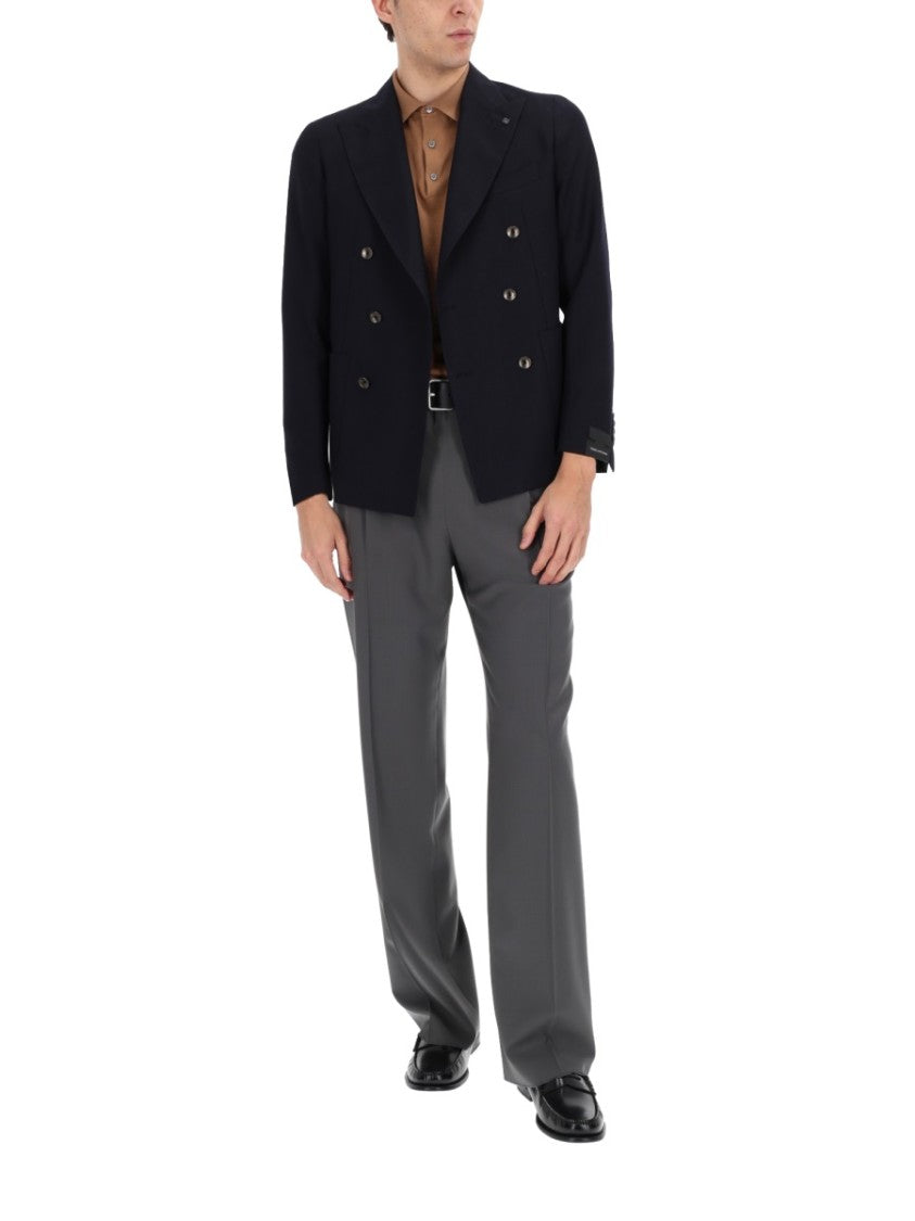 Tagliatore Montecarlo Virgin Wool Structured Blazer