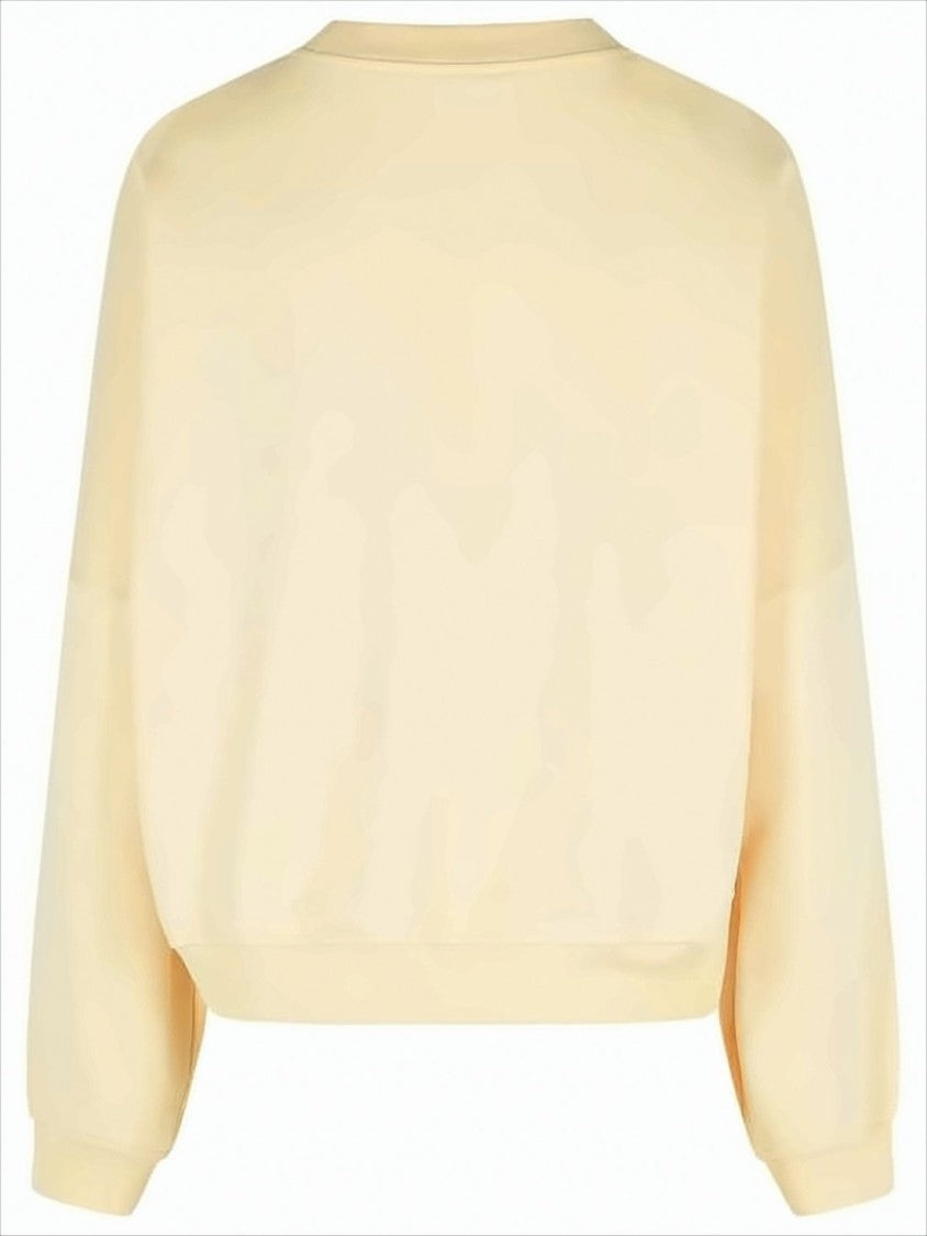 Marni Relaxed Fit Long-Sleeved Cropped Sweatshirt