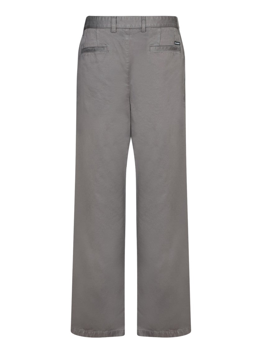 Dolce & Gabbana Relaxed Grey Denim Trousers