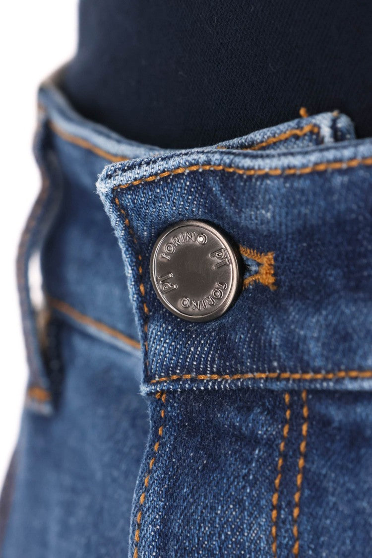 Pt Denim Reggae Tapered Cotton Comfort Jeans