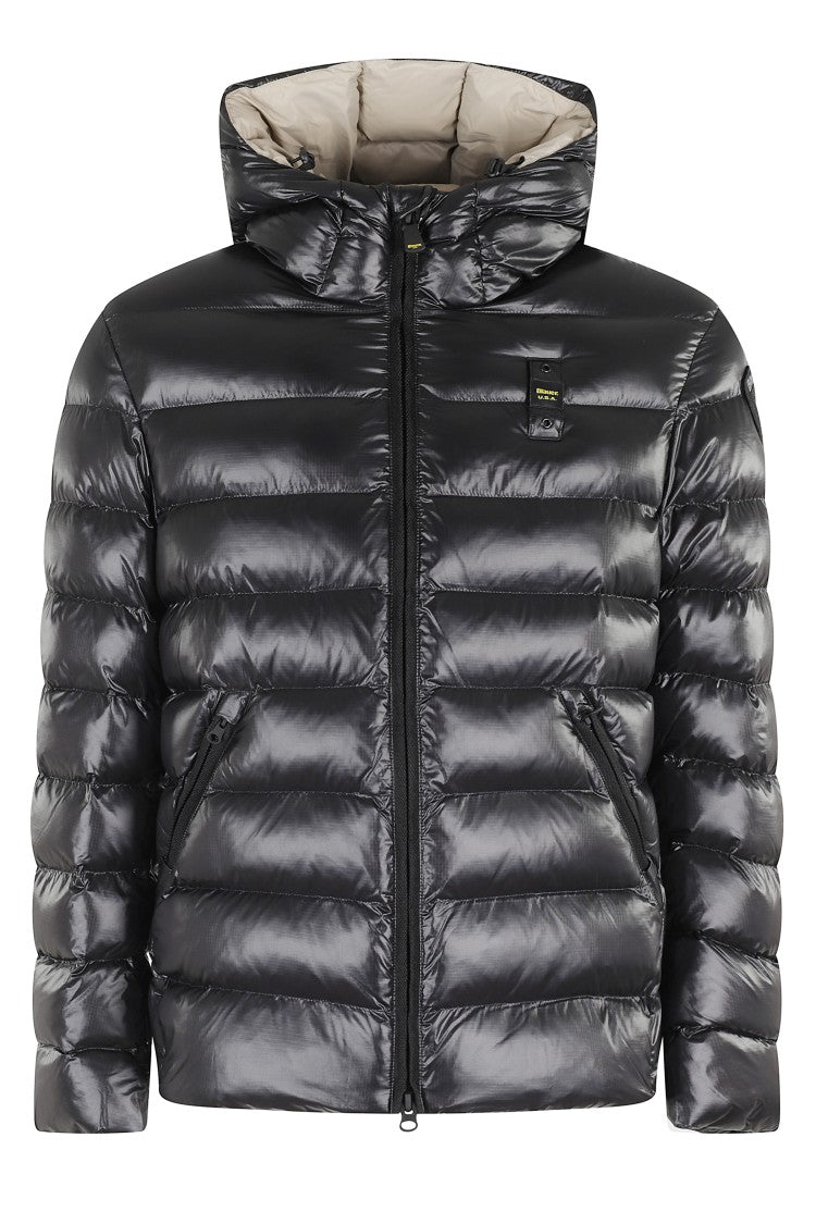 Blauer Adams Horizontal Quilted Puffer Jacket