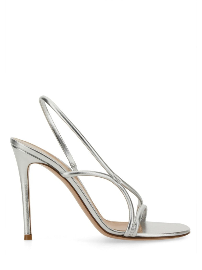 Gianvito Rossi High-Stiletto Nappa Sandals With Straps
