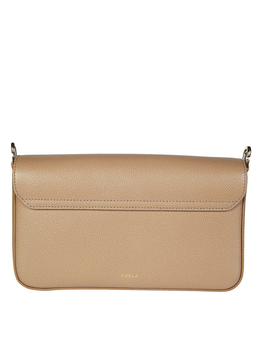 Furla Iride S Gold Clasp Crossbody