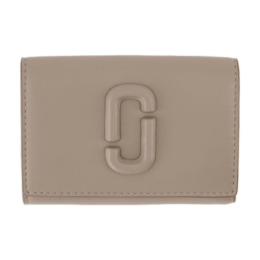 Marc Jacobs The Trifold Wallet - Leather - Grey