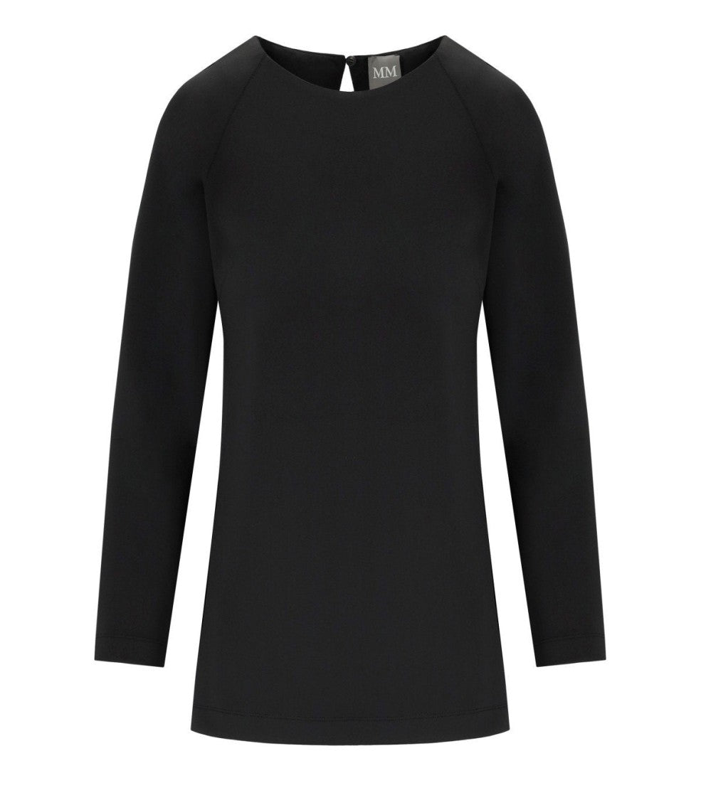 Max Mara Mm  Undici Black Blouse