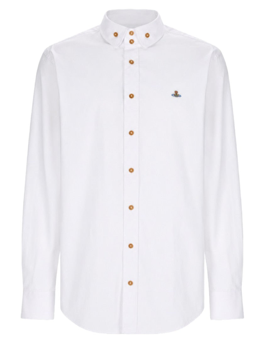 Vivienne Westwood Krall Long-Sleeve Button-Down Cotton Shirt