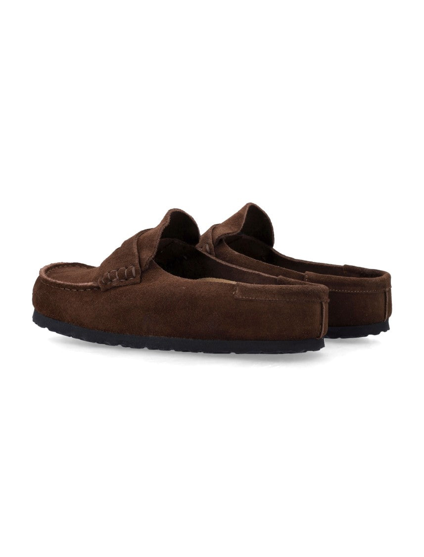 Birkenstock Naples Wrapped Suede Clog