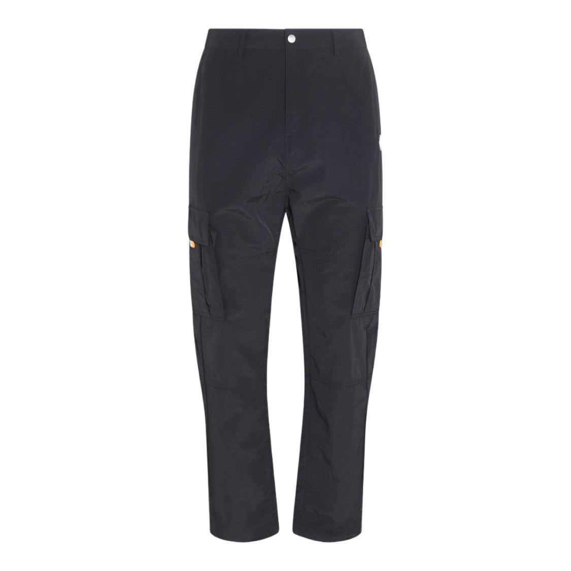 Marcelo Burlon Straight-Leg Cargo Trousers With Utility Pockets And Drawstring Hem