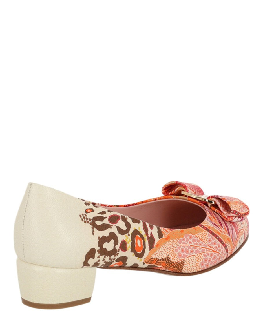 Ferragamo Vara Print Pumps