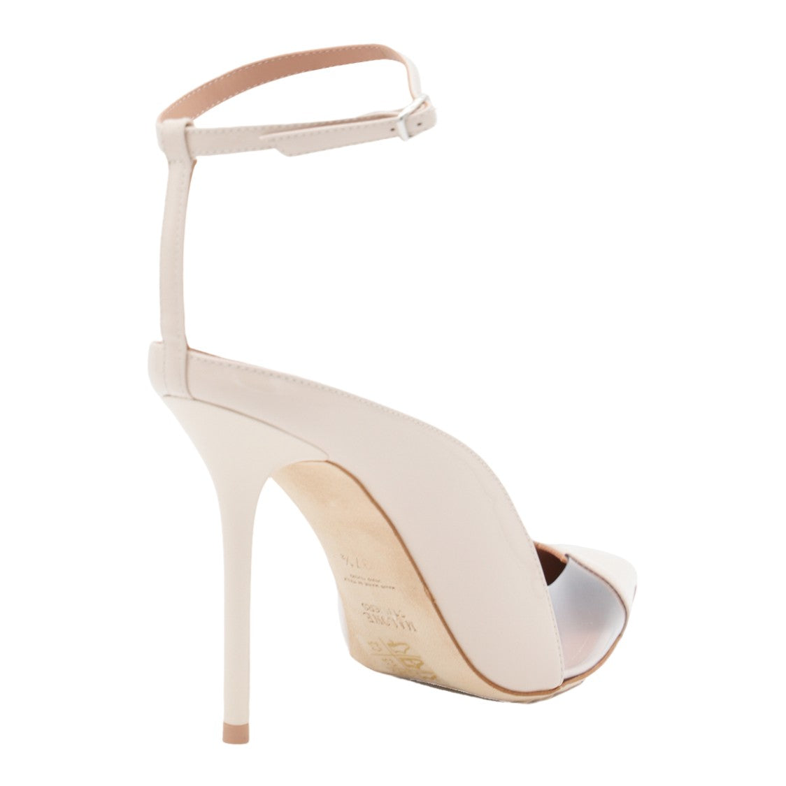Malone Souliers Pointed Toe High-Heeled Pumps With Transparent Accents