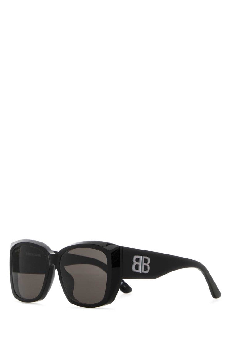 Balenciaga Black Acetate Sunglasses